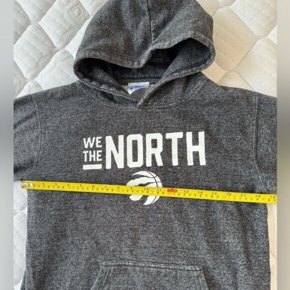 NBA Raptors We The North Youth Dark Grey Hoodie Hooded Sweatshirt - Picture 3 of 9